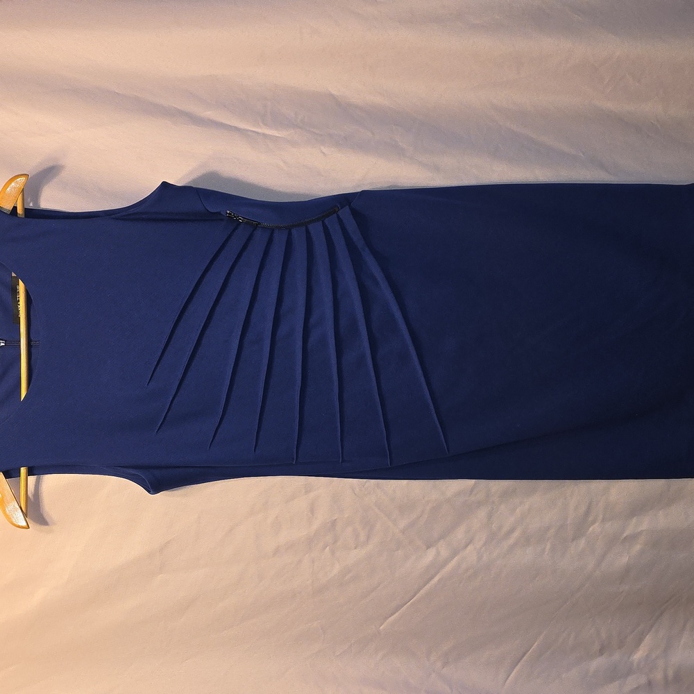 Ivanka Trump Deep Blue Dress Womens Size 10 (Candice #20)